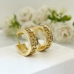 گوشواره ی حلقه ای طرح ورساچه