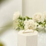 انگشتر مینیمال طرح پاپیون