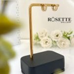 گوشواره حلقه ای قلب