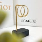 گوشواره حلقه ای شانل