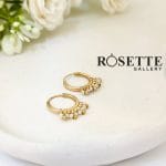 گوشواره حلقه ای فانتزی
