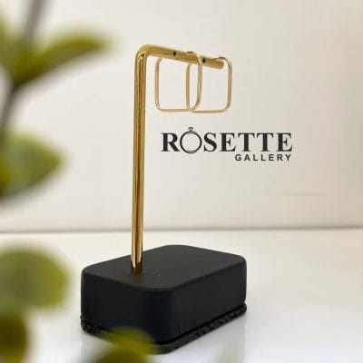گوشواره هندسی طرح مربع