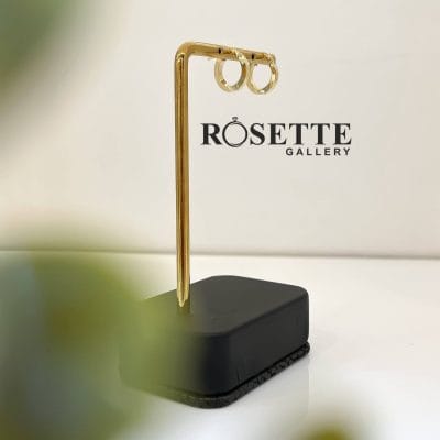 گوشواره حلقه ای شانل