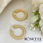 گوشواره لوکس حلقه ای