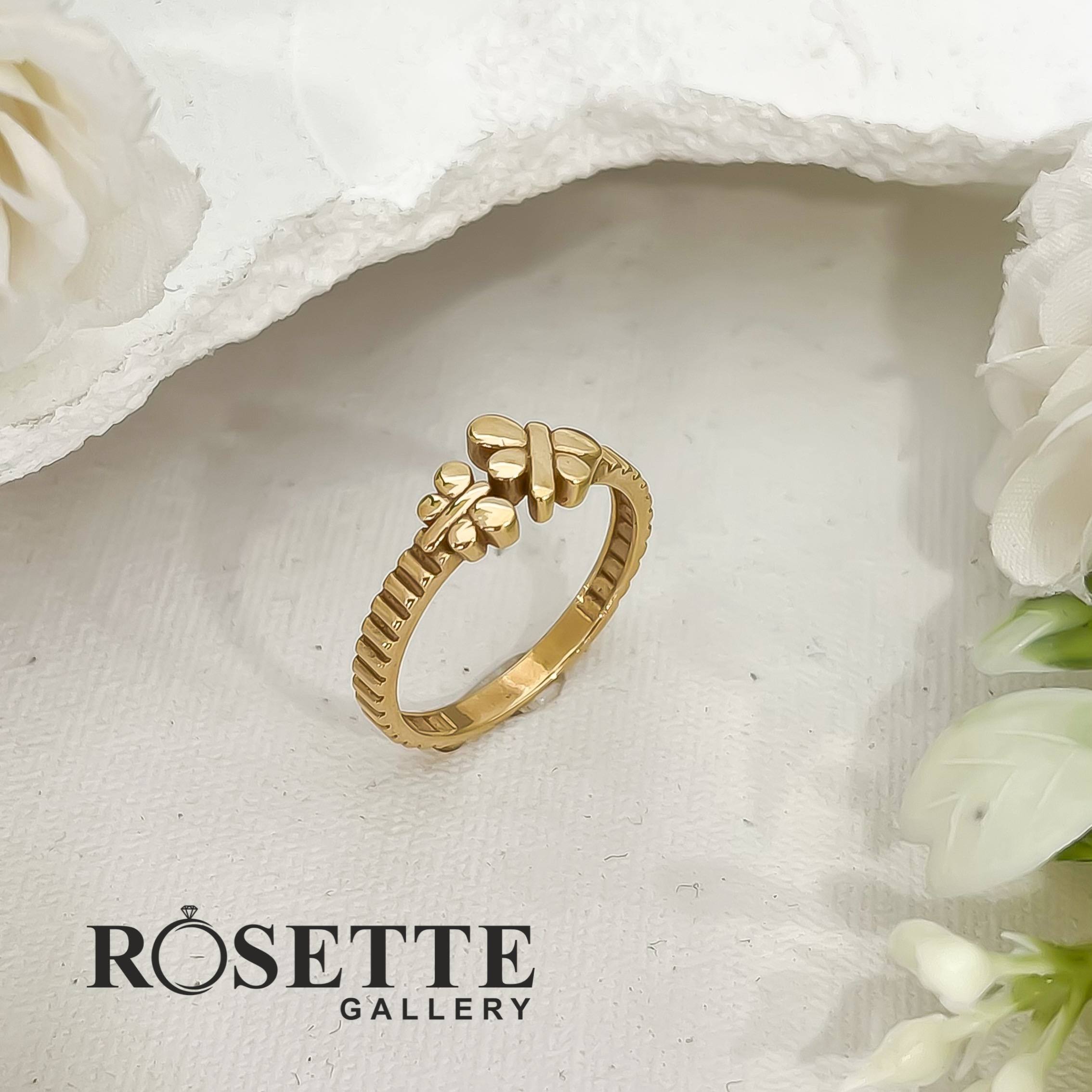 the rosette (49) انگشتر مینیمال - Image 1